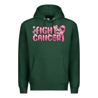 Sports Green nobody fights alone Premium Hoodie - MaliasSmallBusiness