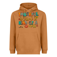 Meerkat thankful  blessed and kind of a mess Heavyweight Hoodie - AdoDesignShop