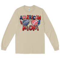 Mushroom American mom Long Sleeve Tee - Zillion Design Studio