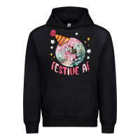 Black festive af Urban Hoodie - MaliasSmallBusiness