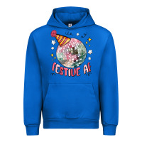 Cobalt festive af Urban Hoodie - MaliasSmallBusiness
