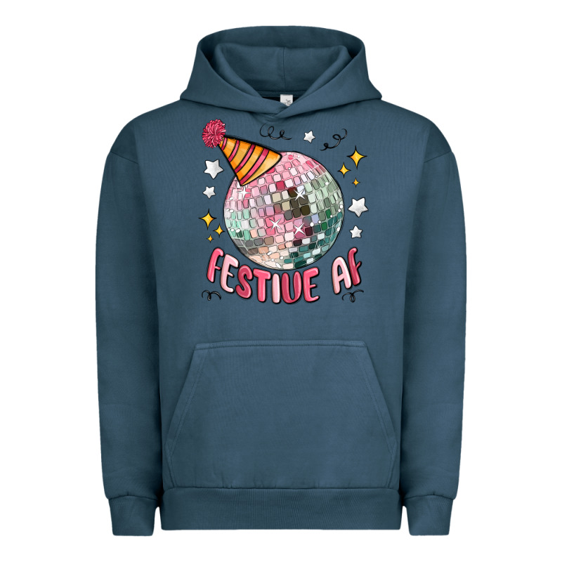 Festive Af Urban Hoodie by MaliasSmallBusiness | Teevron