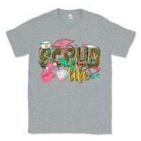 Heather Grey scrub life Classic Tee - texasbilliewilder