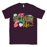 Plum scrub life Classic Tee - texasbilliewilder