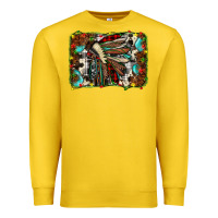 Lemon christmas indian headdress Premium Sweatshirt - JahusDesignShop