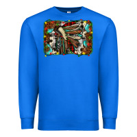 True Royal christmas indian headdress Premium Sweatshirt - JahusDesignShop