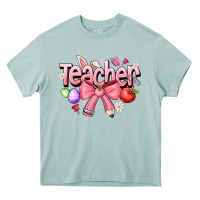 Arona easter teacher Heavy Core Tee - CowhideDigitalArt