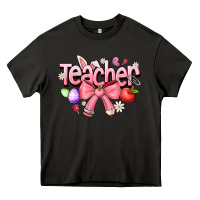 Asphalt easter teacher Heavy Core Tee - CowhideDigitalArt
