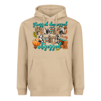 Mushroom stressed depressed pumpkin spice obsessed Heavyweight Hoodie - AdoDesignShop