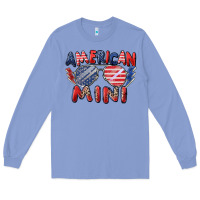 Colony Blue American mini Long Sleeve Tee - Zillion Design Studio