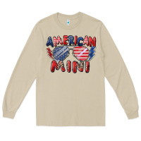 Mushroom American mini Long Sleeve Tee - Zillion Design Studio