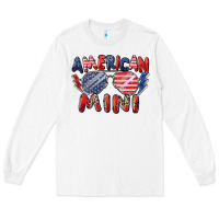 White American mini Long Sleeve Tee - Zillion Design Studio