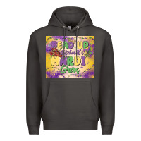Smoke bead up bitches it's mardi gras Premium Hoodie - MaliasSmallBusiness
