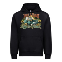 Black i got a heart like a truck western sunflower Urban Hoodie - NancyCooperArtShop