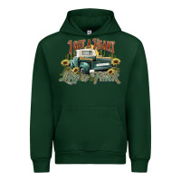 Forest Green i got a heart like a truck western sunflower Urban Hoodie - NancyCooperArtShop