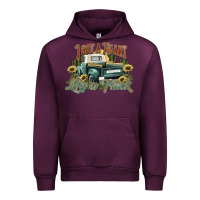Mauve Wine i got a heart like a truck western sunflower Urban Hoodie - NancyCooperArtShop