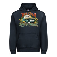 Navy i got a heart like a truck western sunflower Urban Hoodie - NancyCooperArtShop
