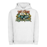 Pigment Lunar Rock i got a heart like a truck western sunflower Urban Hoodie - NancyCooperArtShop