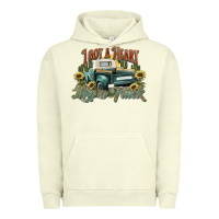 Pigment Pistachio i got a heart like a truck western sunflower Urban Hoodie - NancyCooperArtShop