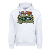 White i got a heart like a truck western sunflower Urban Hoodie - NancyCooperArtShop