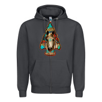 Smoke arrowhead horse Zipper Hoodie - RanaPortraitStore