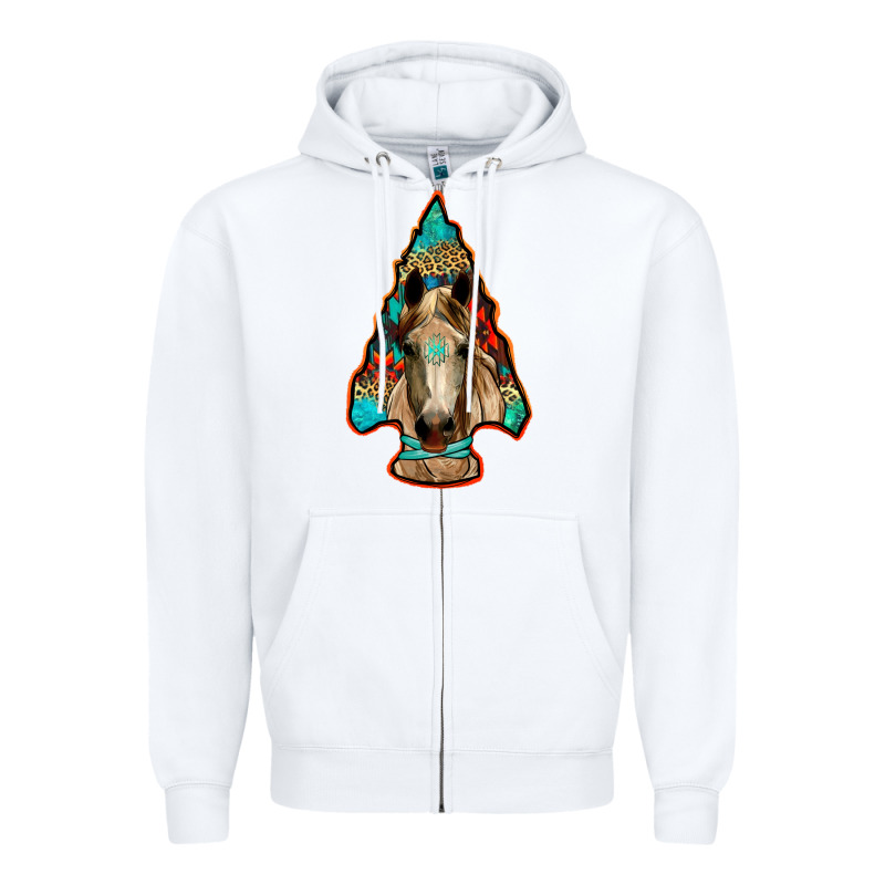 Arrowhead Horse Zipper Hoodie by RanaPortraitStore | Teevron