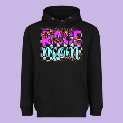 Race Mom Heavyweight Hoodie Designed By Jahusdesignshop