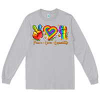 Moon Dust peace love equality Long Sleeve Tee - texasbilliewilder
