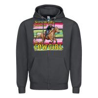 Smoke in a world full of princesses be a cowgirl Zipper Hoodie - RanaPortraitStore