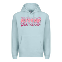 Blue Mist stronger than cancer Premium Hoodie - MaliasSmallBusiness