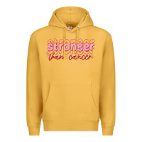 Mustard stronger than cancer Premium Hoodie - MaliasSmallBusiness