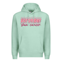 Seafoam stronger than cancer Premium Hoodie - MaliasSmallBusiness