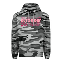 Slate Camo stronger than cancer Premium Hoodie - MaliasSmallBusiness