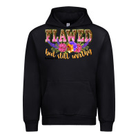 Black flawed but still worthy romans 5 8 Urban Hoodie - NancyCooperArtShop