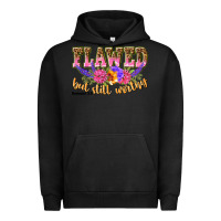 Pigment Black flawed but still worthy romans 5 8 Urban Hoodie - NancyCooperArtShop