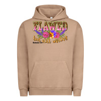 Pigment Burro flawed but still worthy romans 5 8 Urban Hoodie - NancyCooperArtShop