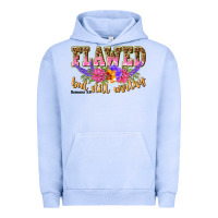 Pigment Grape Ice flawed but still worthy romans 5 8 Urban Hoodie - NancyCooperArtShop