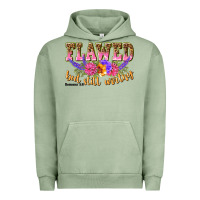 Pigment Oil Green flawed but still worthy romans 5 8 Urban Hoodie - NancyCooperArtShop