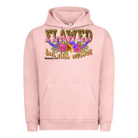 Pigment Salmon flawed but still worthy romans 5 8 Urban Hoodie - NancyCooperArtShop