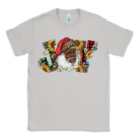 Moon Dust african american santa joy with sunflowers Classic Tee - RanaPortraitStore