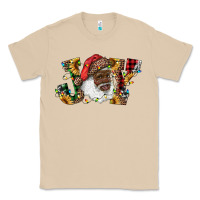 Mushroom african american santa joy with sunflowers Classic Tee - RanaPortraitStore