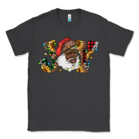 Smoke african american santa joy with sunflowers Classic Tee - RanaPortraitStore