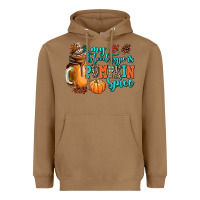 Toasted Coconut my blood type is pumpkin spice Heavyweight Hoodie - AdoDesignShop