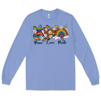 Peace Love Pride Long Sleeve Tee | Teevron