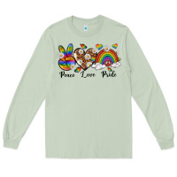Matcha peace love pride Long Sleeve Tee - texasbilliewilder