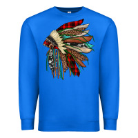 True Royal christmas indian headdress Premium Sweatshirt - JahusDesignShop