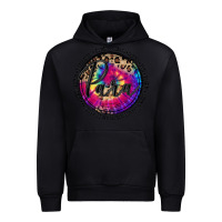 Black para life Urban Hoodie - MaliasSmallBusiness