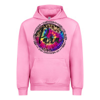 Fuchsia Pink para life Urban Hoodie - MaliasSmallBusiness
