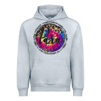 Heather Grey para life Urban Hoodie - MaliasSmallBusiness