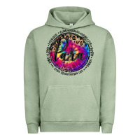 Pigment Oil Green para life Urban Hoodie - MaliasSmallBusiness